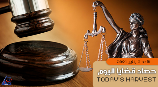 حصاد اليوم الأحد 3 يناير 2021