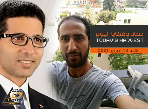 حصاد اليوم الأحد 14 فبراير 2021